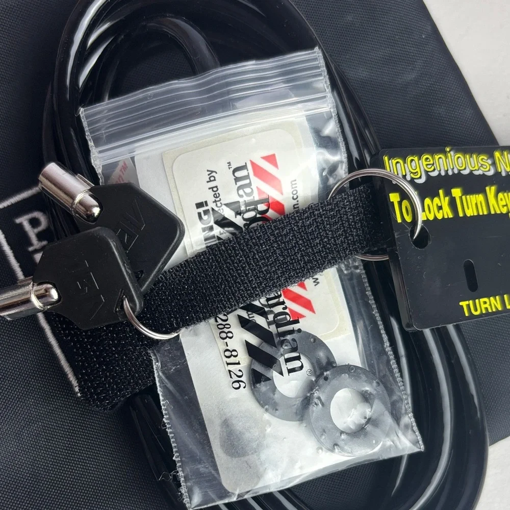 Black Security Cable